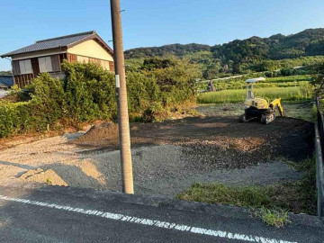 盛土　途中経過